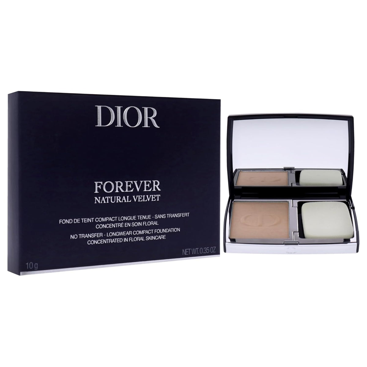 Forever Natural Velvet - 3N Neutral by Christian for Women - 0.35 Oz Foundation