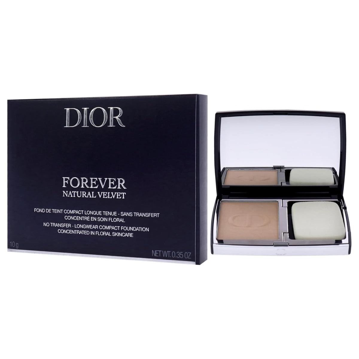 Forever Natural Velvet - 3N Neutral by Christian for Women - 0.35 Oz Foundation