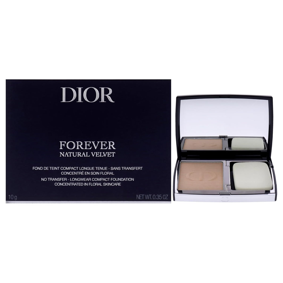 Forever Natural Velvet - 3N Neutral by Christian for Women - 0.35 Oz Foundation