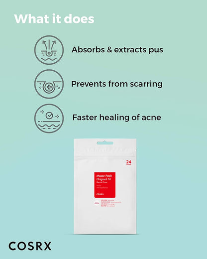 Acne Pimple Patches Absorbing Hydrocolloid Spot, 3 Size (96 Count)